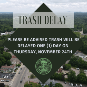 Trash Delay - One Day Nov 24th